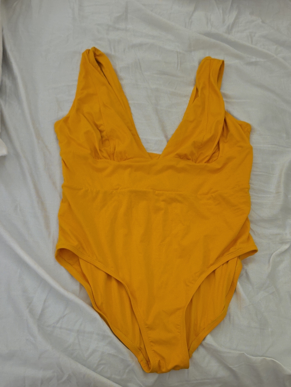 Andie Swim The Mykonos One Piece Swimsuit Yellow XXL
